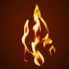 a flame appears on its own as we think whether candles will heat a room from the heat output and distribution