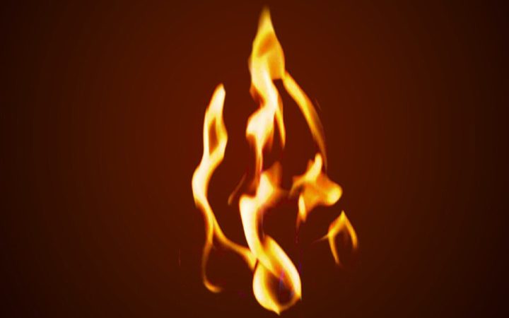 a flame appears on its own as we think whether candles will heat a room from the heat output and distribution